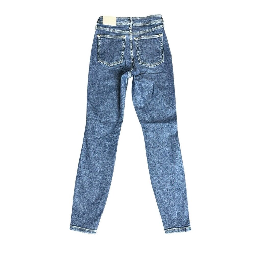 Womens Everlane Jeans The Way High Skinny 28 Reg Medium Wash Eco Modern Organic - Picture 4 of 12